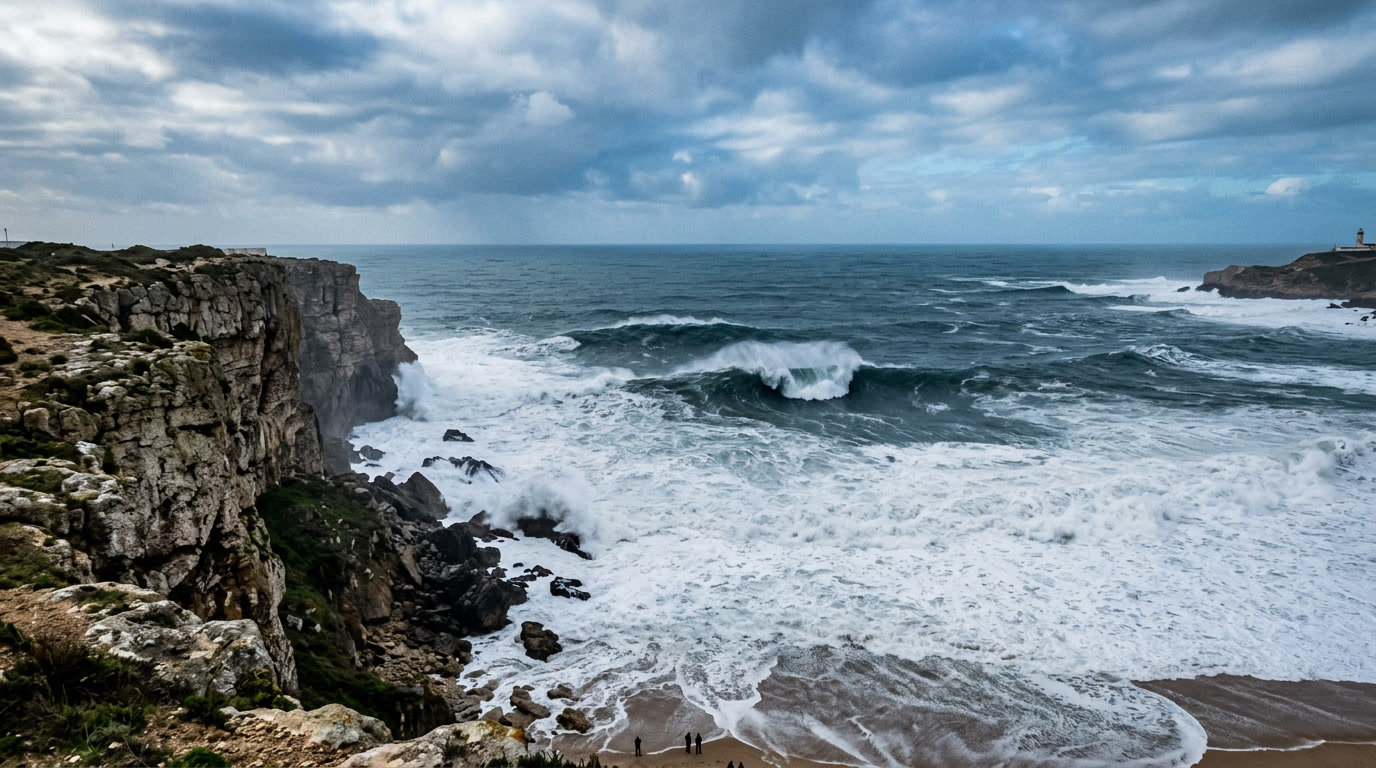 Best Photo Spots in Nazare: Big Waves & Dramatic Cliffs