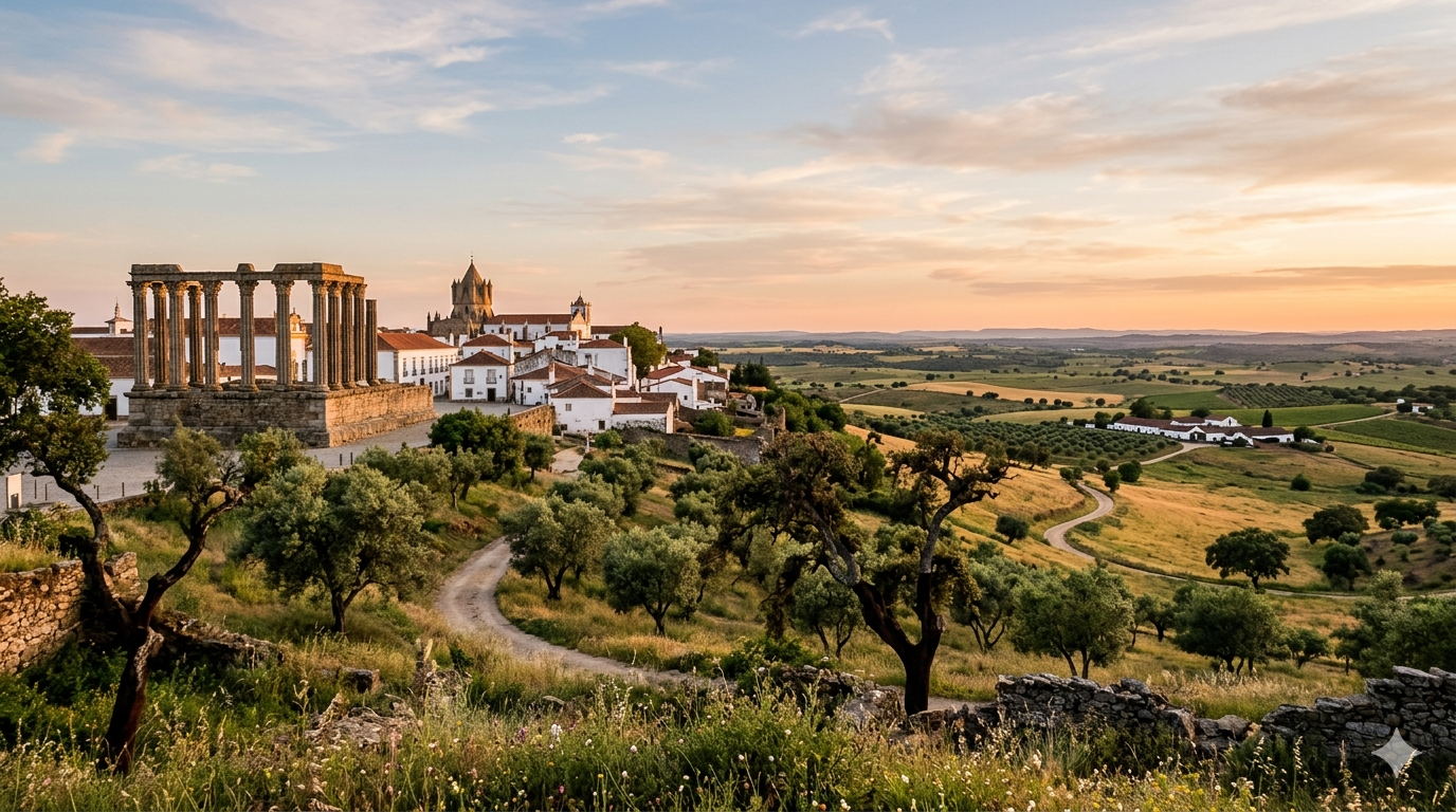 Best Photo Spots in Evora: Ancient Ruins & Alentejo Countryside