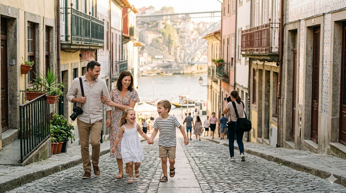 Family Photoshoot in Porto: Best Spots for Kids