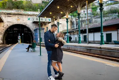 Engagement photoshoot in Porto by Isilda M