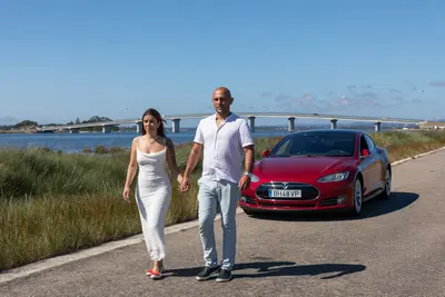 Engagement photoshoot in Aveiro by Isilda M