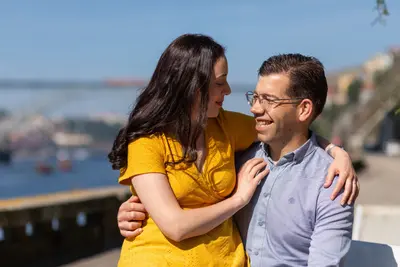 Engagement photoshoot in Porto by Isilda M