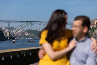 Engagement photoshoot in Porto by Isilda M