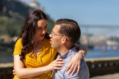 Engagement photoshoot in Porto by Isilda M