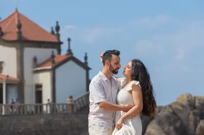 Engagement photoshoot in Porto by Isilda M