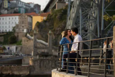 Engagement photoshoot in Porto by Isilda M