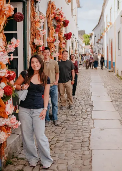 Family photoshoot in Obidos by Olga B