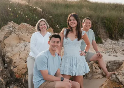Family photoshoot in Peniche by Olga Borisova