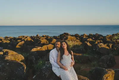 Maternity photoshoot in Cascais by Denis E