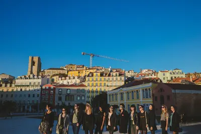 Friends Trip photoshoot in Lisbon by Denis Erroyaux