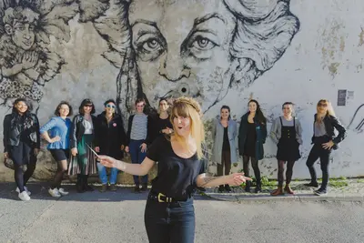 Friends Trip photoshoot in Lisbon by Denis Erroyaux