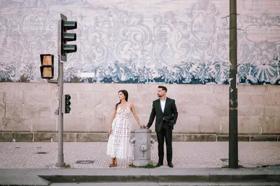 Wedding photoshoot in Porto by Pedro M
