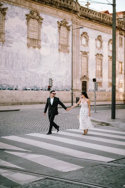 Wedding photoshoot in Porto by Pedro M