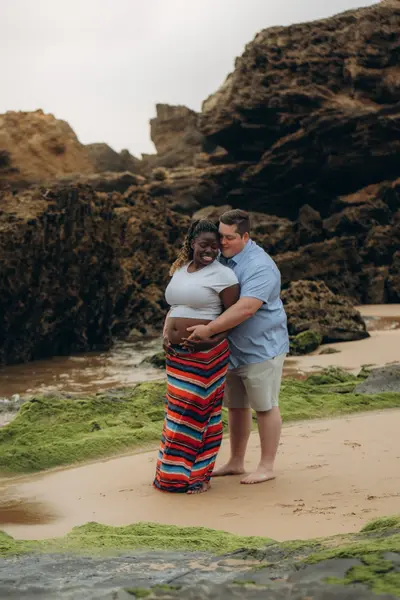 Maternity photoshoot in Algarve by Giancarlo Fortuna