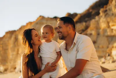 Family photoshoot in Algarve by Giancarlo Fortuna