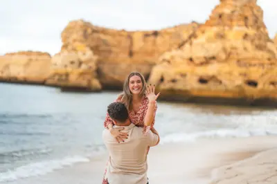 Proposal photoshoot in Algarve by Giancarlo Fortuna