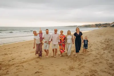 Family photoshoot in Algarve by Giancarlo Fortuna