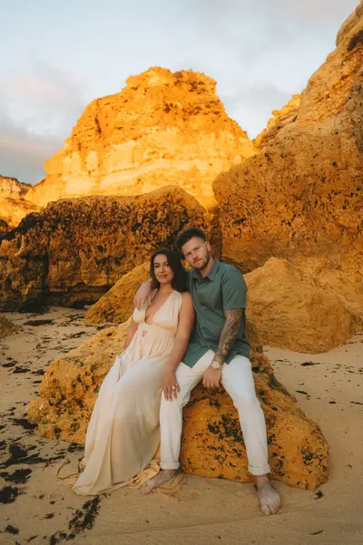 Engagement photoshoot in Algarve by Giancarlo Fortuna