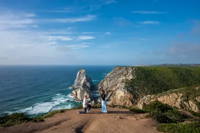 Proposal photoshoot in Sintra by Dimas F