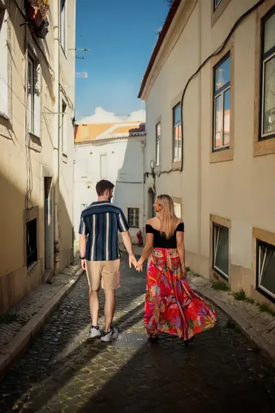 Engagement photoshoot in Lisbon by Dimas F
