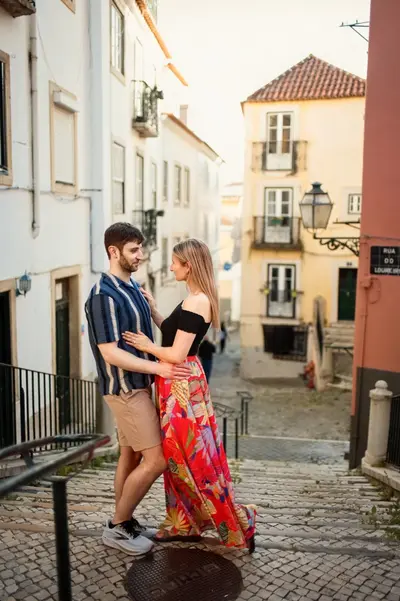 Engagement photoshoot in Lisbon by Dimas F