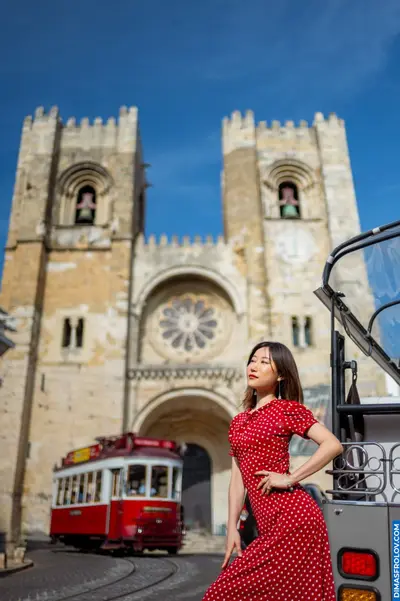 Solo Portrait photoshoot in Lisbon by Dimas F