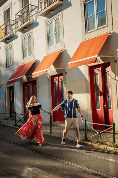 Engagement photoshoot in Lisbon by Dimas F