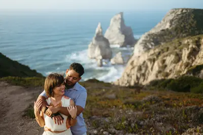 Proposal photoshoot in Sintra by Dimas F