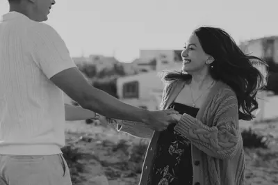 Engagement photoshoot in the Algarve by Alexandre L