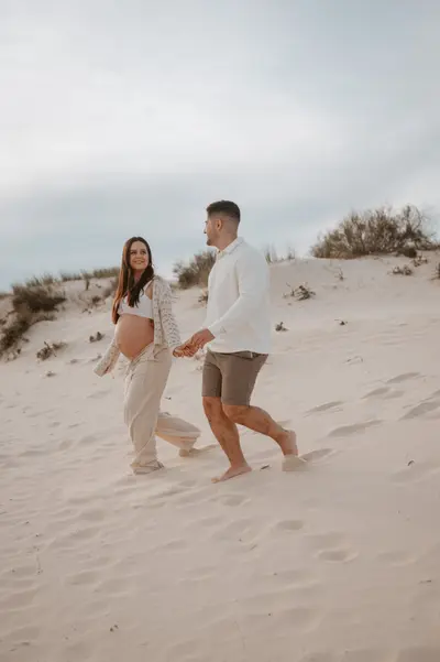Maternity photoshoot in the Algarve by Alexandre L