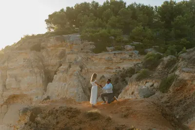 Engagement photoshoot in the Algarve by Alexandre L