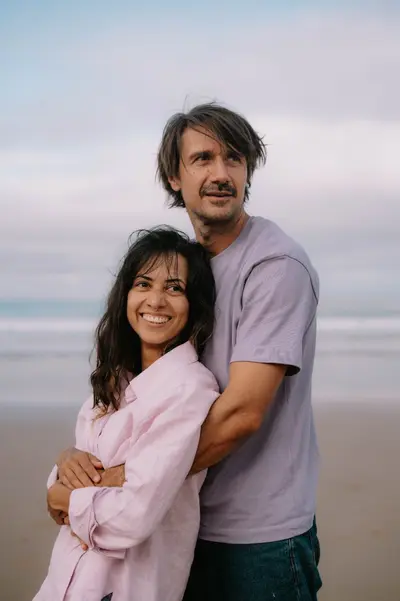 Couples photoshoot in Costa da Caparica by Esmee B
