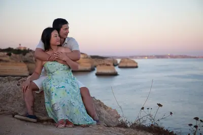 Couples photoshoot in Albufeira by Rafael T