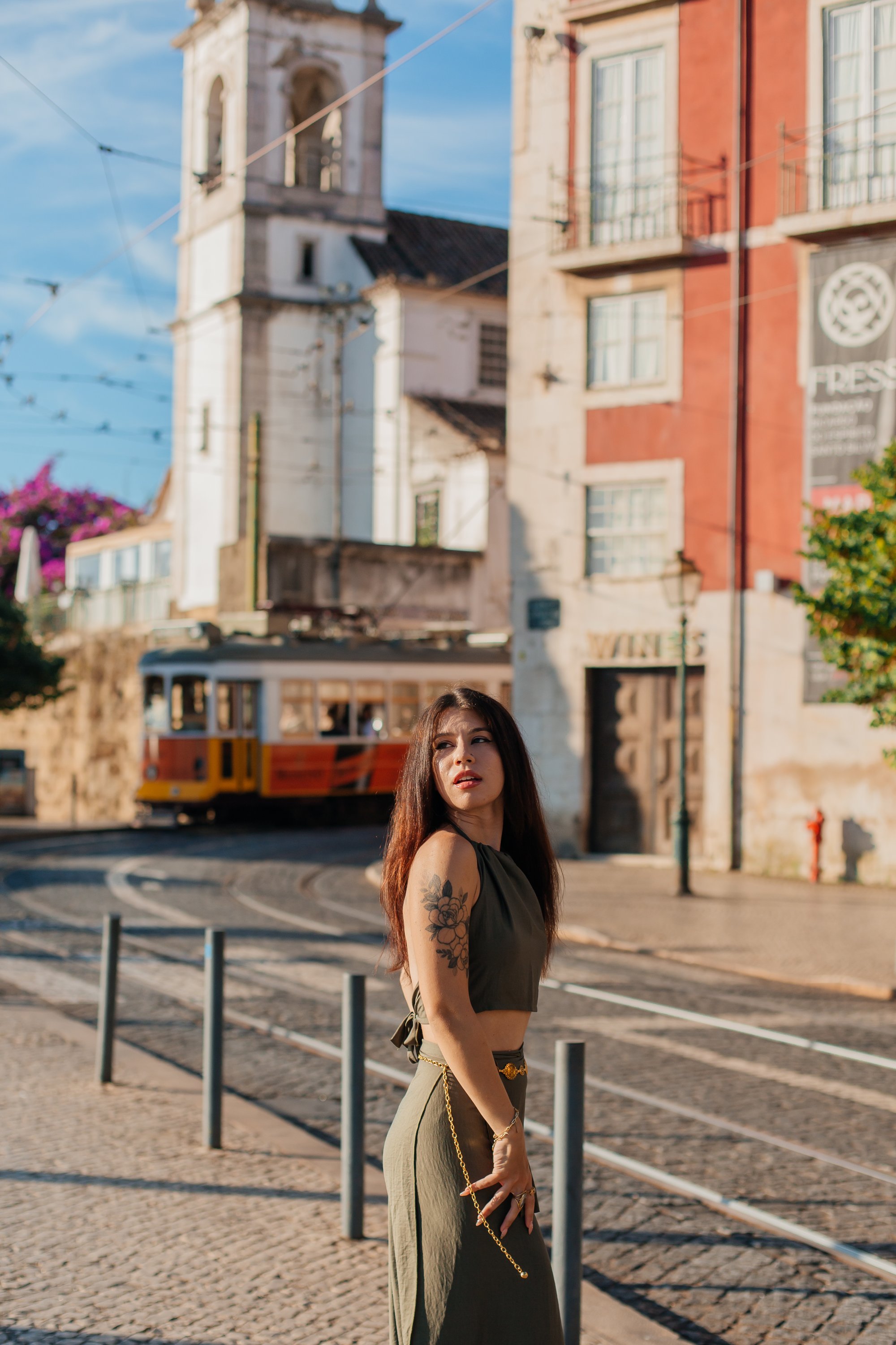 Vika Emerson photoshoot in Lisbon