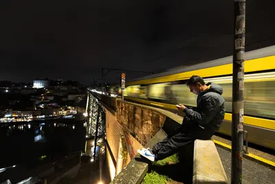 Solo Portrait photoshoot in Porto by Perry Gallagher