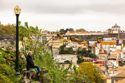 Solo Portrait photoshoot in Porto by Perry Gallagher