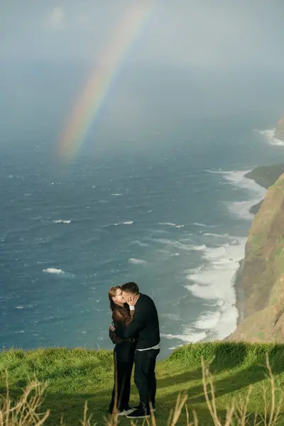 Engagement photoshoot in Madeira by Daria Zolotova