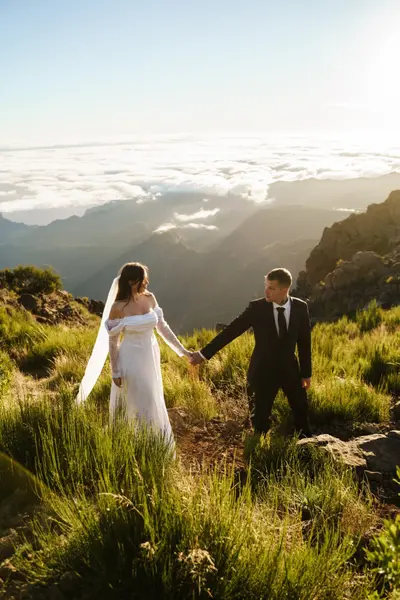 Wedding photoshoot in Madeira by Daria Zolotova