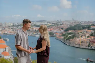Engagement photoshoot in Porto by Kristina B