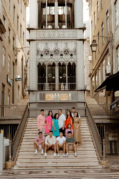 Family photoshoot in Lisbon by Nadiya K