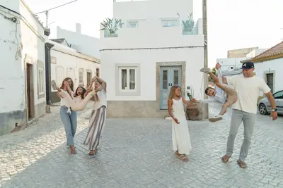 Family photoshoot in Tavira by Anastasia A