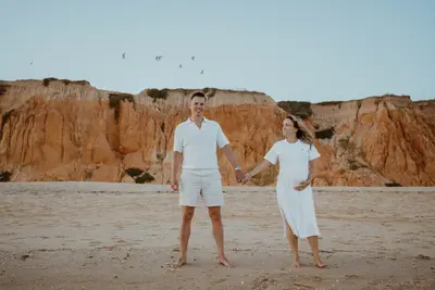 Maternity photoshoot in Albufeira by Anastasia A