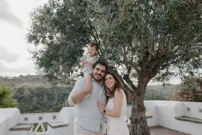 Family photoshoot in Ericeira by Monica R