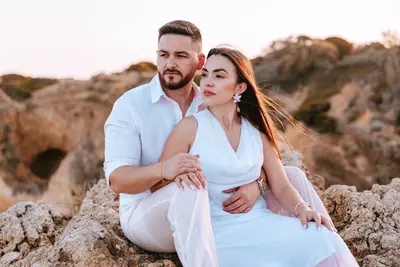 Couples photoshoot in Albufeira by Isa Mestre