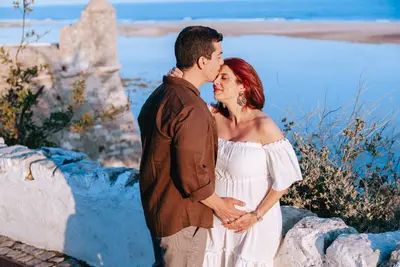 Maternity photoshoot in Tavira by Isa Mestre
