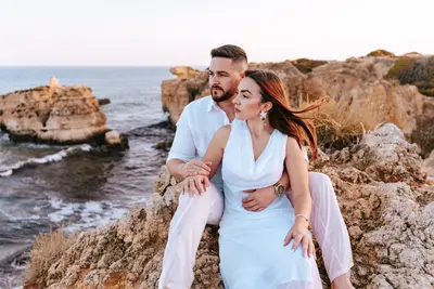 Couples photoshoot in Albufeira by Isa Mestre