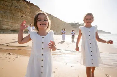 Family photoshoot in Algarve by Massimo Pardini