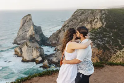 Engagement photoshoot in Sintra by Maya R
