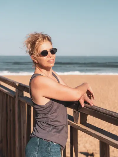 Solo Portrait photoshoot in Cascais by Iryna R
