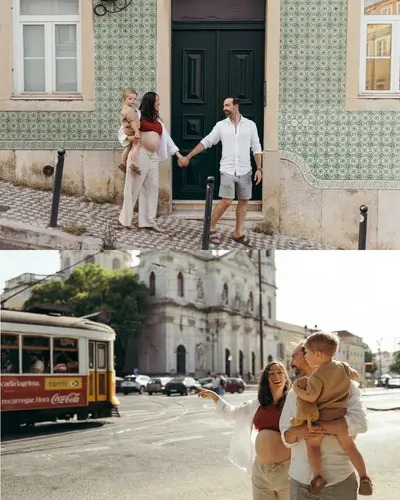 Family photoshoot in Lisbon by Ola M
